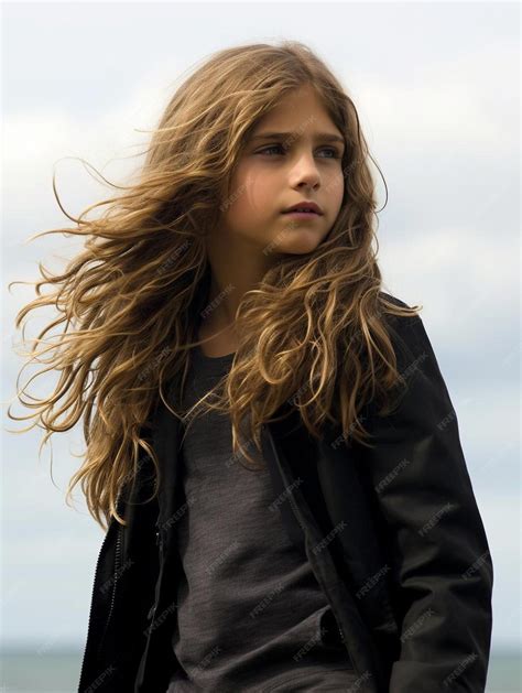 Premium AI Image | Portrait photo of russian teenage male wavy hair