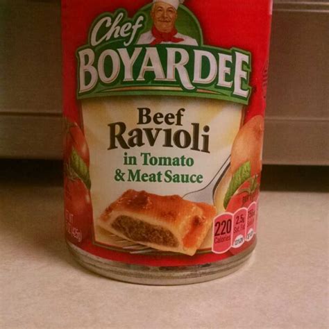 Chef Boyardee Beef Ravioli