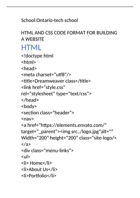 Image result for Code Format in HTML