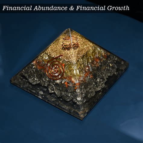 Pre- Energized Natural Crystal Pyramid for Financial Abundance & Finan ...