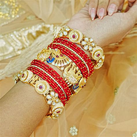 Buy Navratri Bangles 2025 Under ₹249 Online | The Golden Cascade