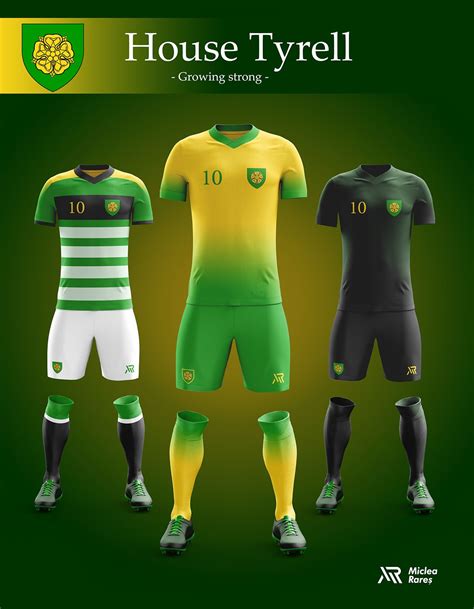Concept game of thrones football kits – Artofit