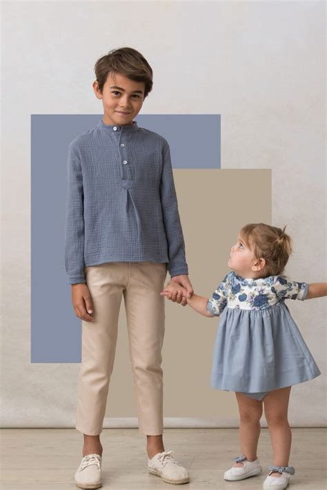 Cómo vestir a hermanos iguales: Looks coordinados con estilo