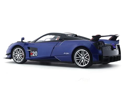 Pagani Huayra blue 1:18 QY Toys diecast scale model car | Scale Arts India