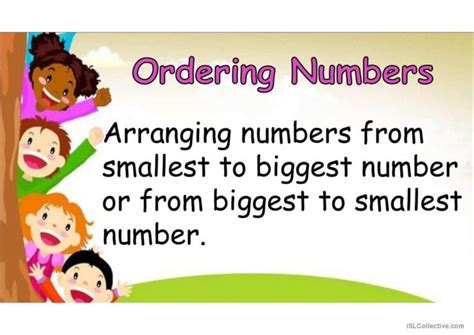 Image result for Ordering Numbers Active Learning