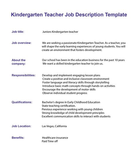 Job Responsibilities Of A Teacher