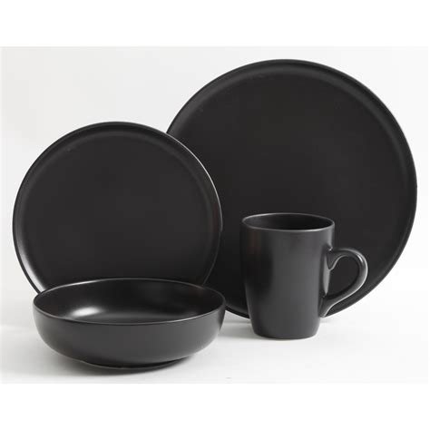 Matte Black Dinnerware – Inside Out St. Lucia