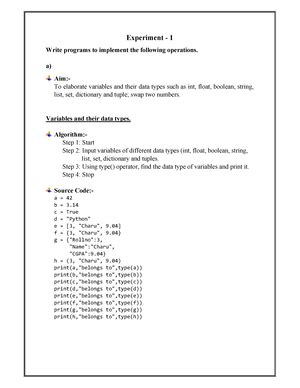 Exp7 - Write python program to show following plots using Matplotlib ...