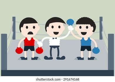 Boxing Referee Cartoon 的图像结果