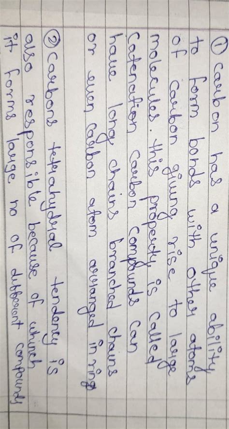 carbon atoms are capable of forming and unlimited number of compounds ...