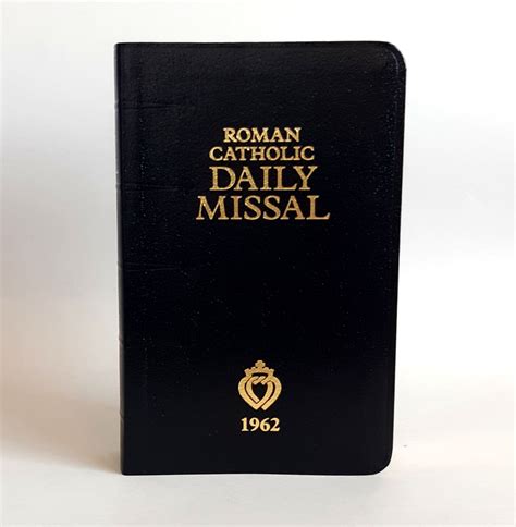 Roman Catholic Daily Missal 1962 – Latin Mass (Latin/English text ...