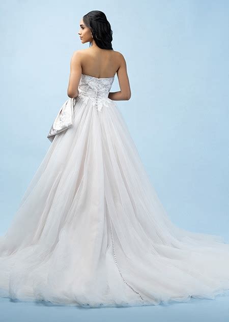 Snow White Floral Applique Dress | Disney's Fairy Tale Weddings