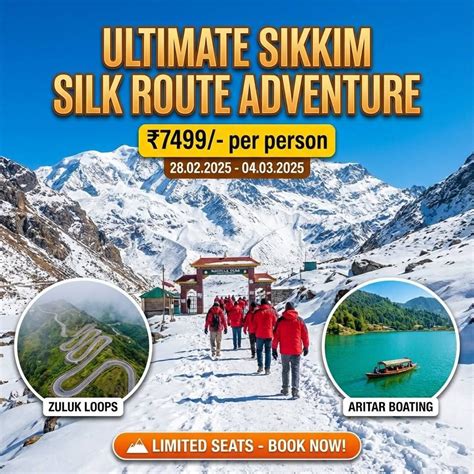 Sikkim Silk Route & Nathula Pass Exclusive – 5 Days / 4 Nights, NJP ...