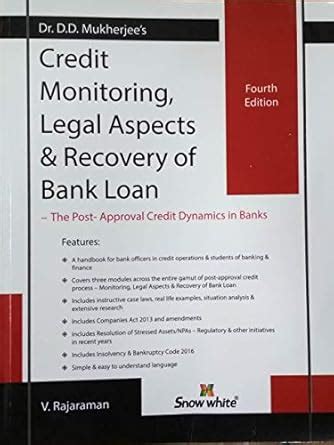 Buy Credit Monitoring, Legal Aspects & Recovery Of Bank Loan Book ...