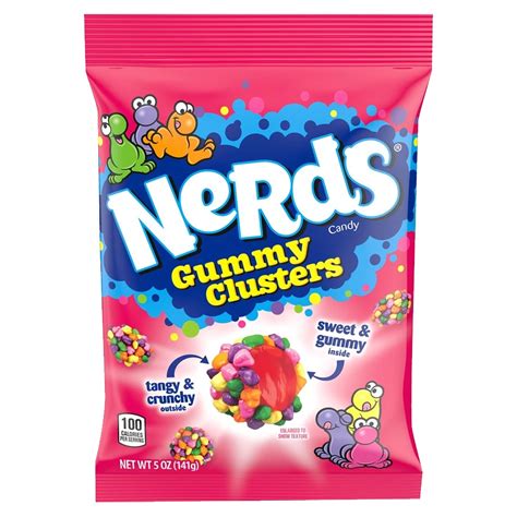Nerds Gummy Clusters Peg Bag 141g – Candy Store 4 You