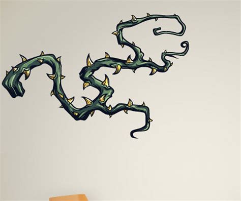 Vine Drawings With Thorns