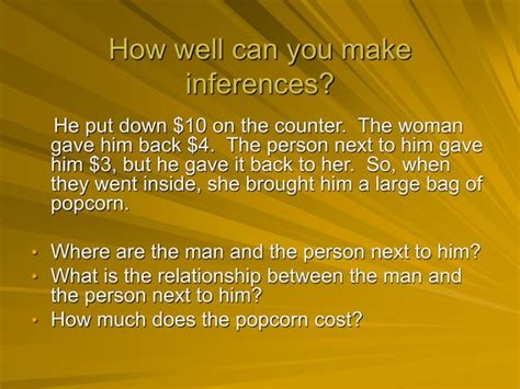 Image result for Making Inferences PowerPoint