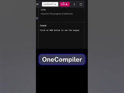 OneCompiler Features 的图像结果
