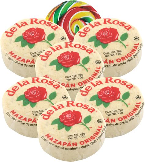 Amazon.com : Needzo Mazapan Mexican Candy, Peanut Butter and Powdered ...