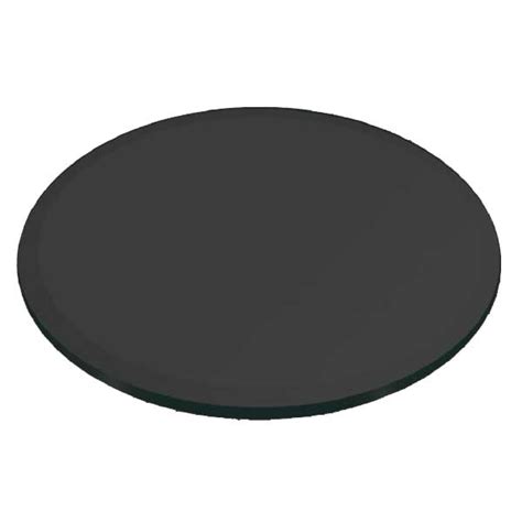 Buy Glass Round / Circular Tempered (toughened) Table top Grey Tint ...