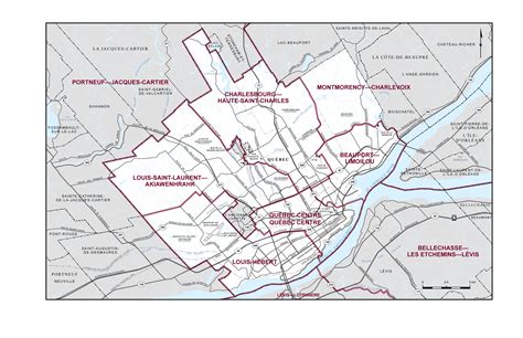 City of Québec | Maps and Boundary Descriptions – 2023 Representation Orders | Elections Canada
