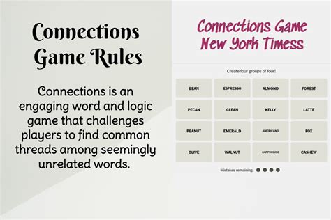 Image result for Connection Game Rules