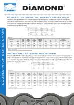 Extended Pitch Roller Chain - DIAMOND CHAIN - PDF Catalogs | Technical ...