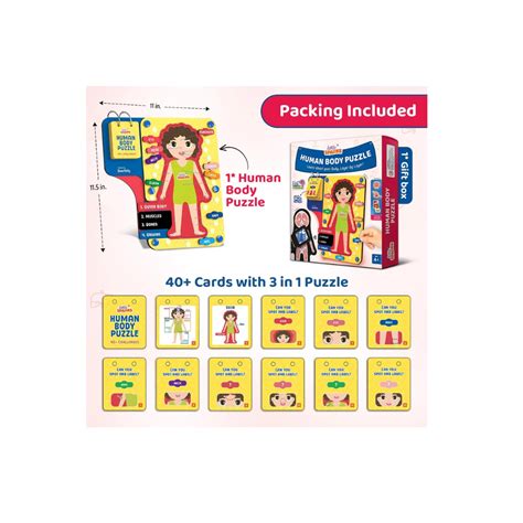 Smartivity Human Body Puzzle for Kids – Rainbow Toys