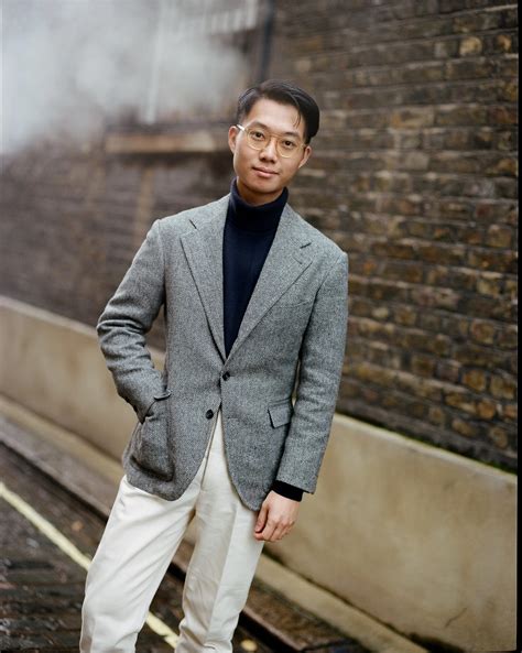 Wool Tweed Sport Jacket - Grey Herringbone — The Anthology