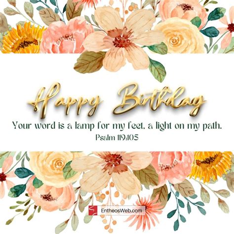 Christian Happy Birthday Wishes with Bible Verses » EntheosWeb
