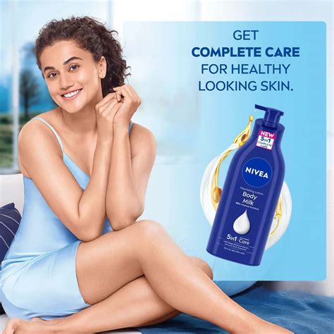 Buy NIVEA NOURISHING BODY MILK LOTION 5 IN 1 COMPLETE CARE - BOTTLE OF ...