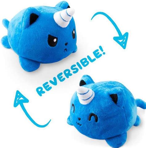 Buy TeeTurtle Reversible Kittencorn Mini - Blue Online at Low Prices in ...
