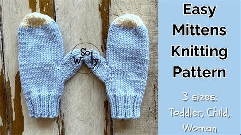 Image result for Easy Mitten Pattern