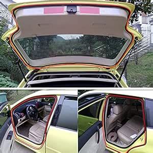 ELECTROPRIME Strip Seal Strip Rubber Weatherstrip Black Car B-Shape ...