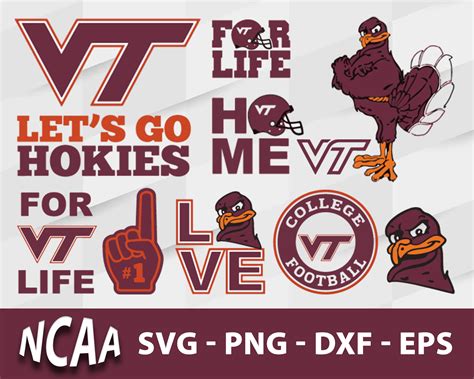 Virginia Tech Hokies Svg Bundle, Virginia Tech Hokies Svg, S | Inspire ...