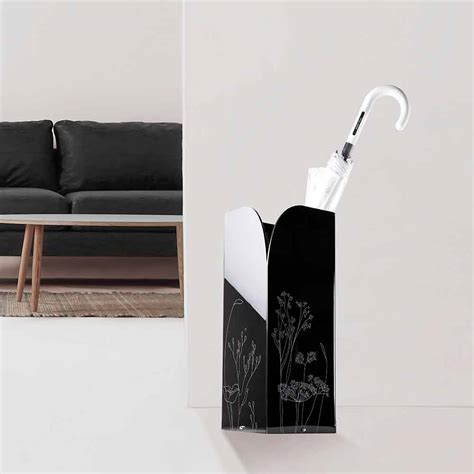 Modern Design Engraved Plastic Umbrella Stand