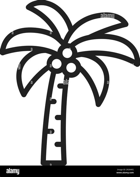 Palm Trees Clip Art Black And White