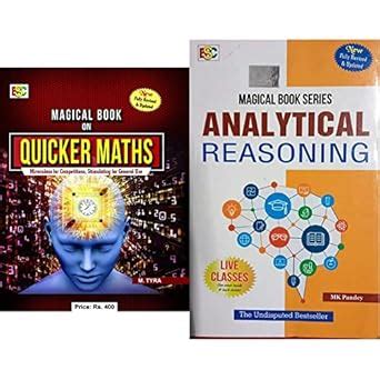 Magical Book on Quicker Maths & Analytical Reasoning : Amazon.in: Books