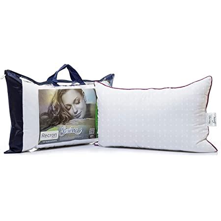recron Certified Serene Microfibre Pillow - White, 43 cm x 69 cm ...