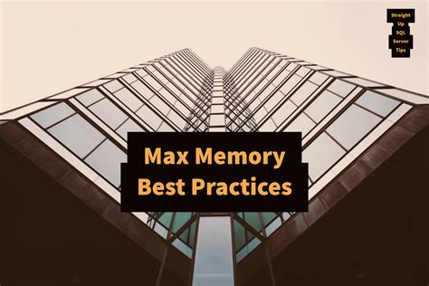 Image result for SQL Server Max Memory