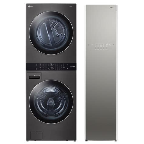 Shop LG Washtower with Center Control Single Unit Washer Dryer & Styler ...