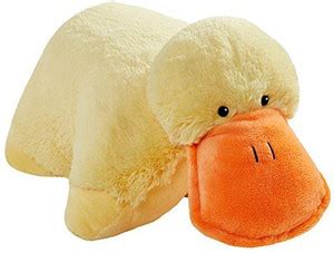 Pillow Pets Signature Puffy Duck 18" Stuffed Animal Plush Toy - 12 inch ...