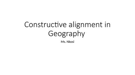 Image result for Constructive Alignment Example