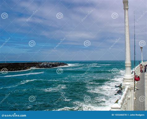 Atlantic Ocean Waterway in San Sebastian, Spain Stock Photo - Image of seaside, destination ...