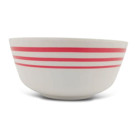 Superware | Pure Melamine | Katori Set - Red Lines 3.5"| 6 Nos ...