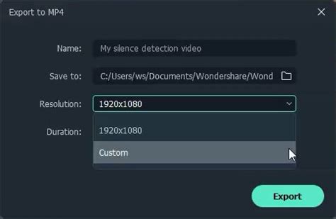 Silence Detection User Guide-Wondershare Filmora