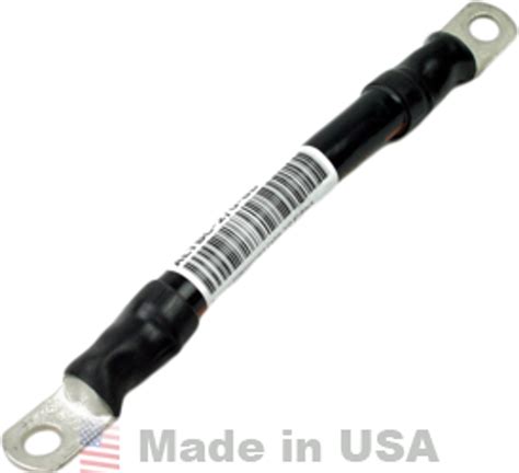 Battery Interconnect Cable, 4/0 AWG 60" (5ft), Black