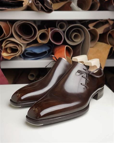 Brown Leather Camrian Whole Cut Oxfords - Work Edition - ITALIAN AW26 ...