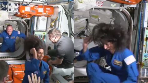 Sunita Williams Dances In Joy As She Returns To International Space ...