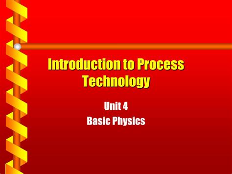 Image result for Introduction to Process Technology